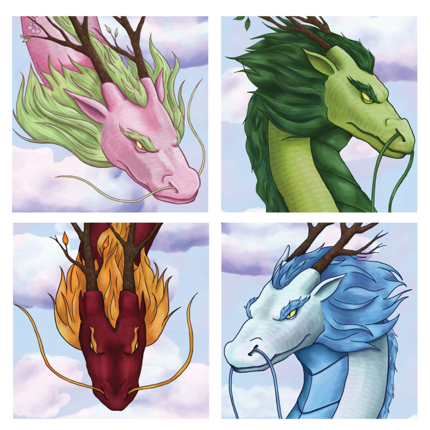 Seasonal Dragon Calendars