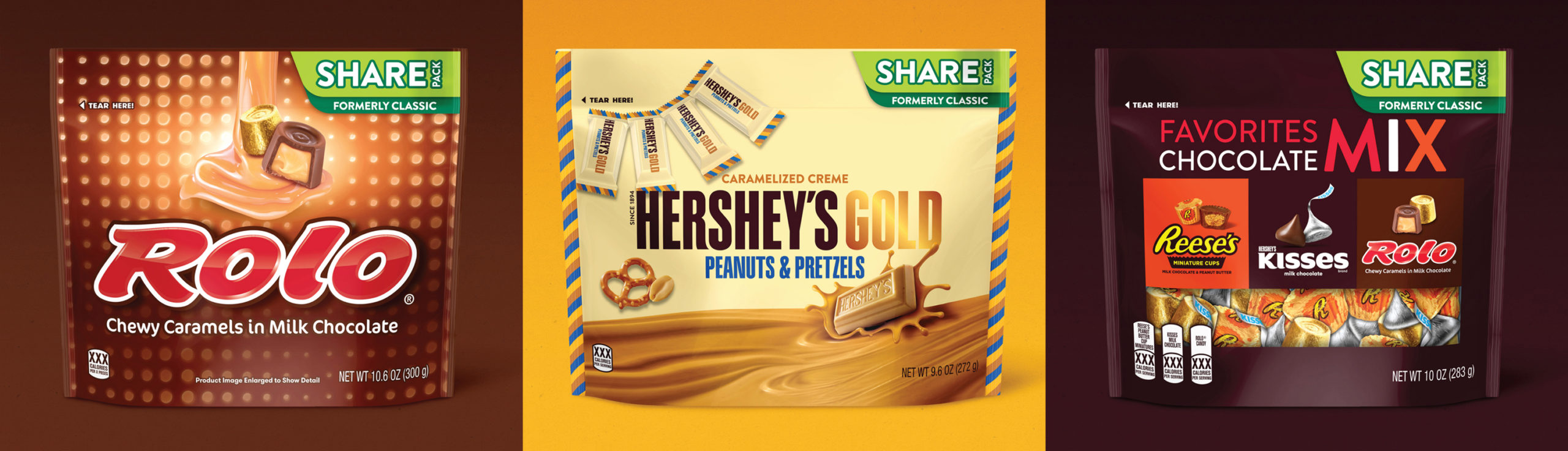 Rolo, Hershey's Gold, & Favorites Chocolate Mix